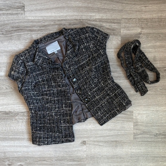 Classiques Entier tweed button down top - Picture 1 of 4